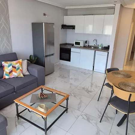 Modern In Golf Del Sur, Ac237, Tempered Pool And Ocean View 아파트 산미겔데아보나