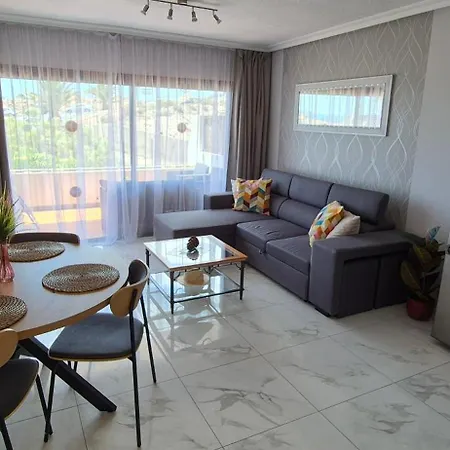 아파트 Modern In Golf Del Sur, Ac237, Tempered Pool And Ocean View 산미겔데아보나