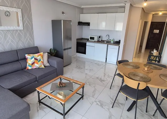 Modern In Golf Del Sur, Ac237, Tempered Pool And Ocean View Appartement San Miguel de Abona
