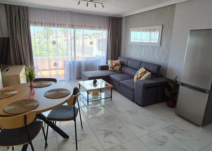 Appartement Modern In Golf Del Sur, Ac237, Tempered Pool And Ocean View San Miguel de Abona