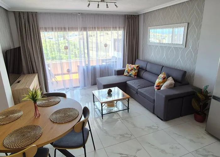 Modern In Golf Del Sur, Ac237, Tempered Pool And Ocean View Appartement San Miguel de Abona