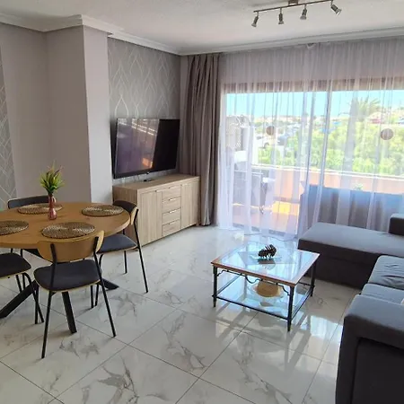 Modern In Golf Del Sur, Ac237, Tempered Pool And Ocean View Apartament