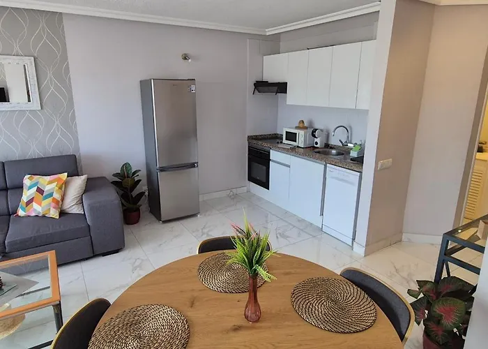 Modern In Golf Del Sur, Ac237, Tempered Pool And Ocean View